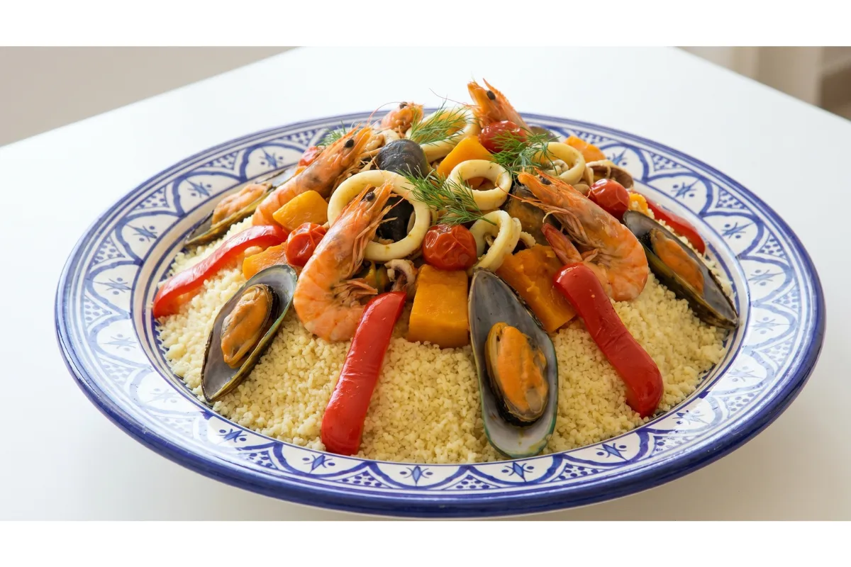 Couscous aux fruits de mer