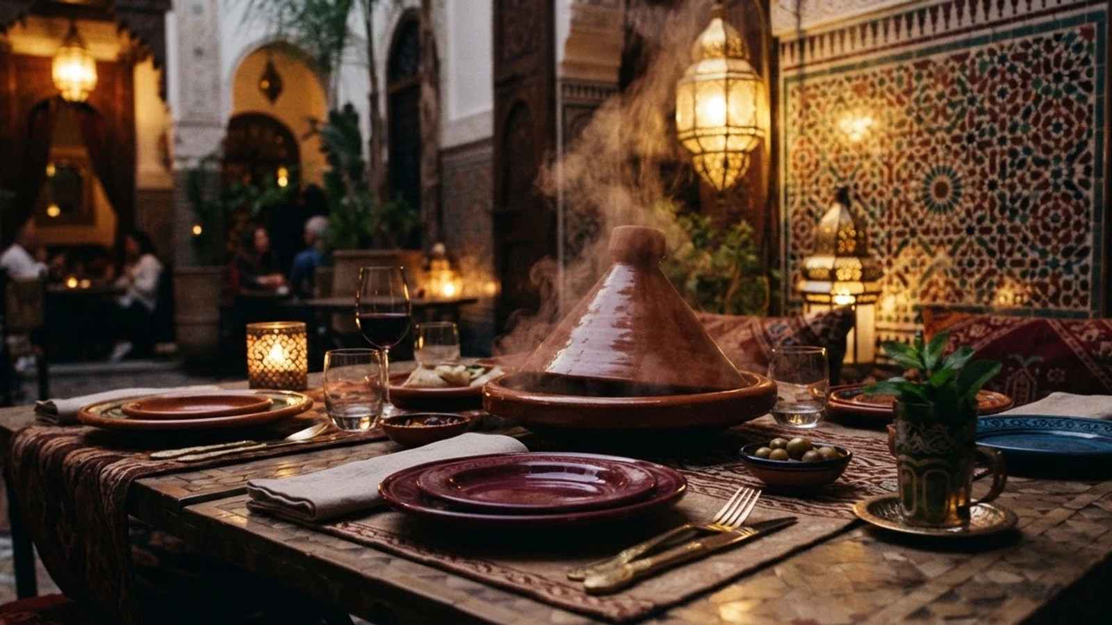 Spécialités marocaines de La Table du Maroc au Mans