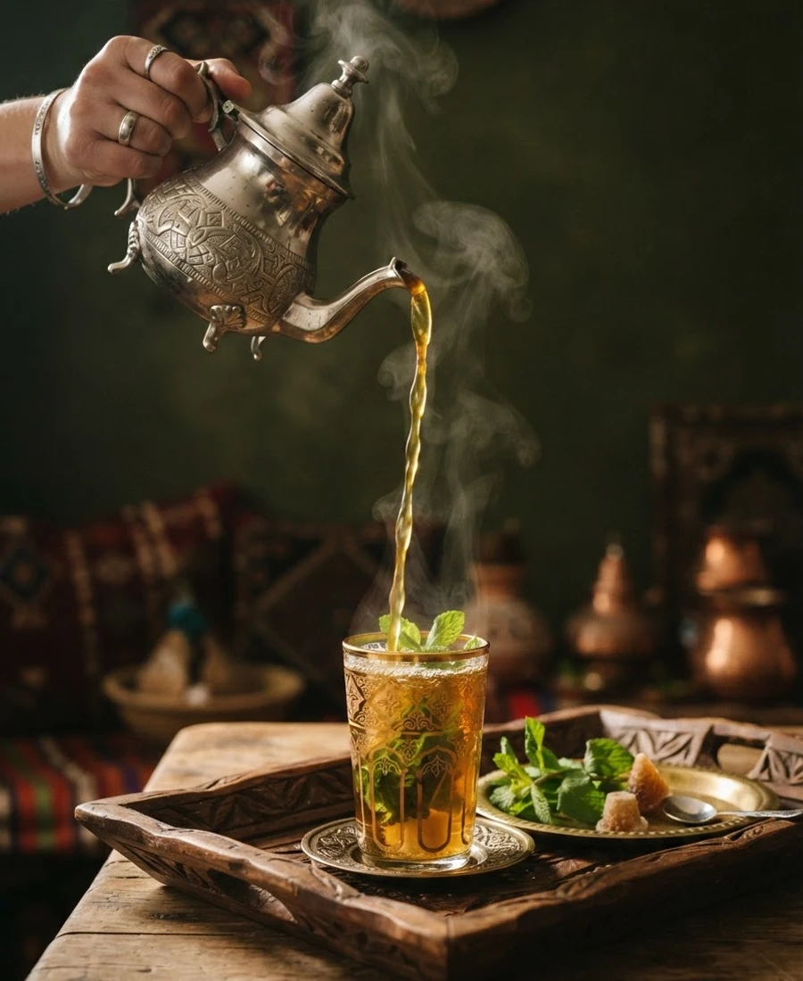 Thé à la menthe